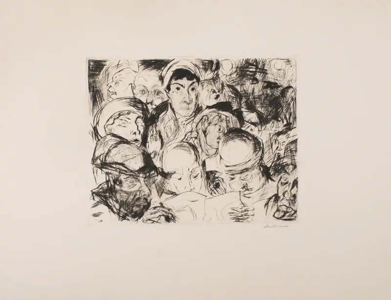 Kriegserklärung von Max Beckmann