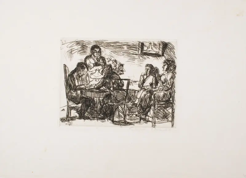 Kvällsfest, 1912 – Nr. 1, Max Beckmann
