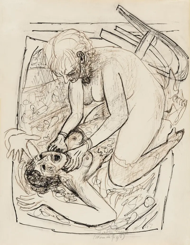 Ženský boj, Max Beckmann