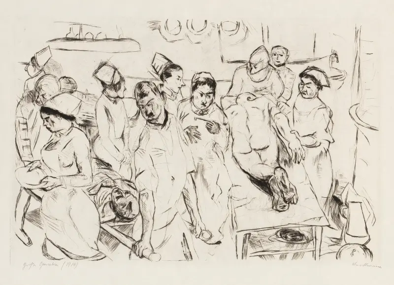 Gesichter Pl.04 von Max Beckmann