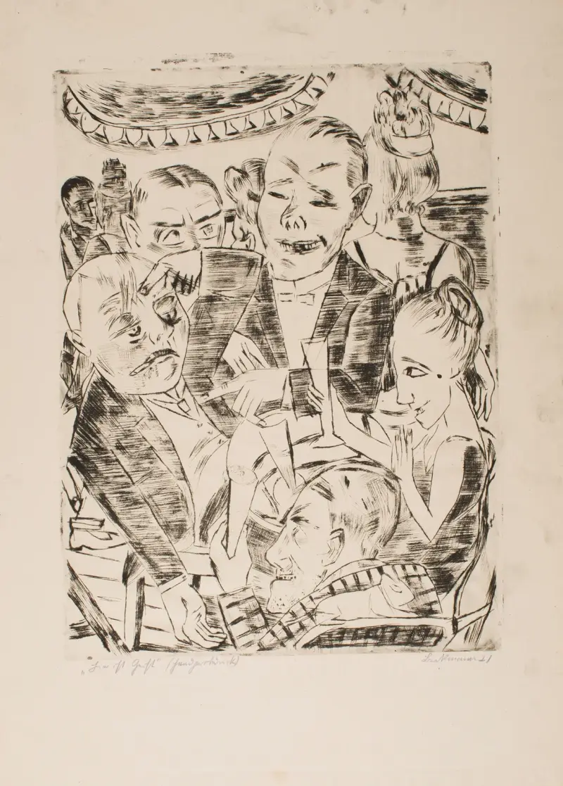 Zde je intelekt, Max Beckmann