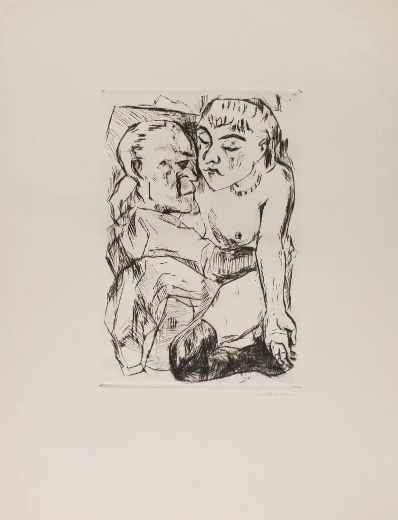 Illustration for Chapter 2, from the portfolio ‘The Duchess’ av Max Beckmann