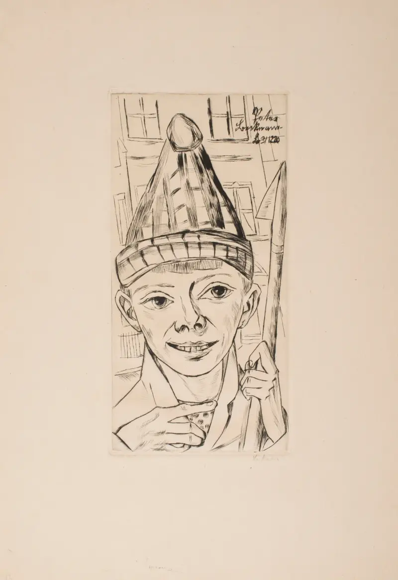Peter w spiczastej czapce, Max Beckmann