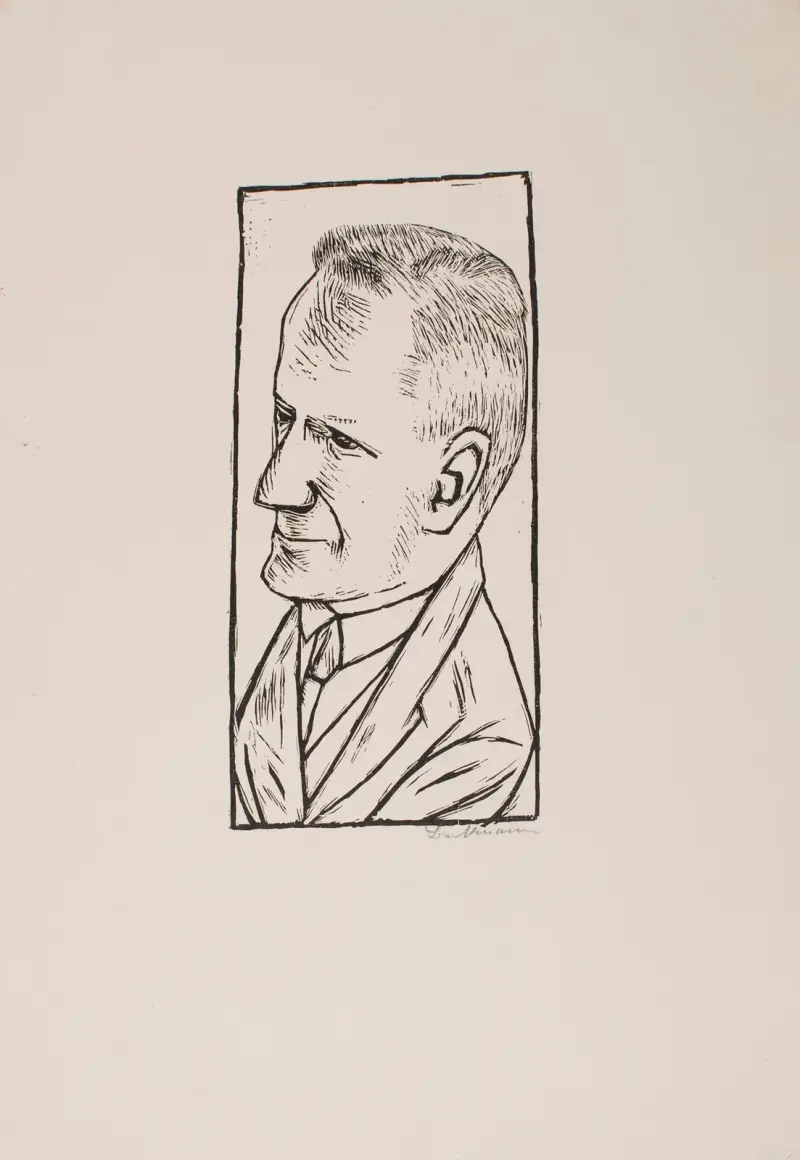 Portrait of Reinhard Piper, 1922 av Max Beckmann