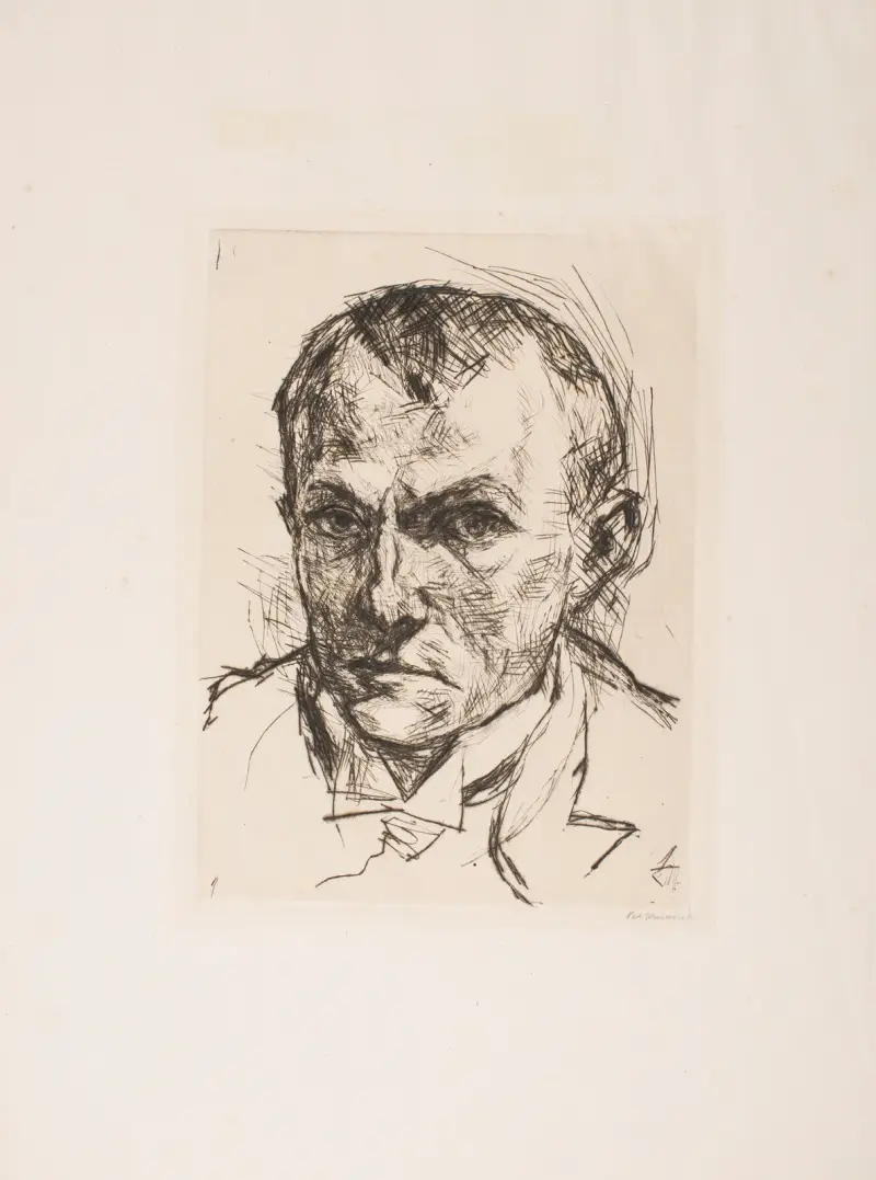 Selbstbildnis, 1914 – Nr. 1 von Max Beckmann