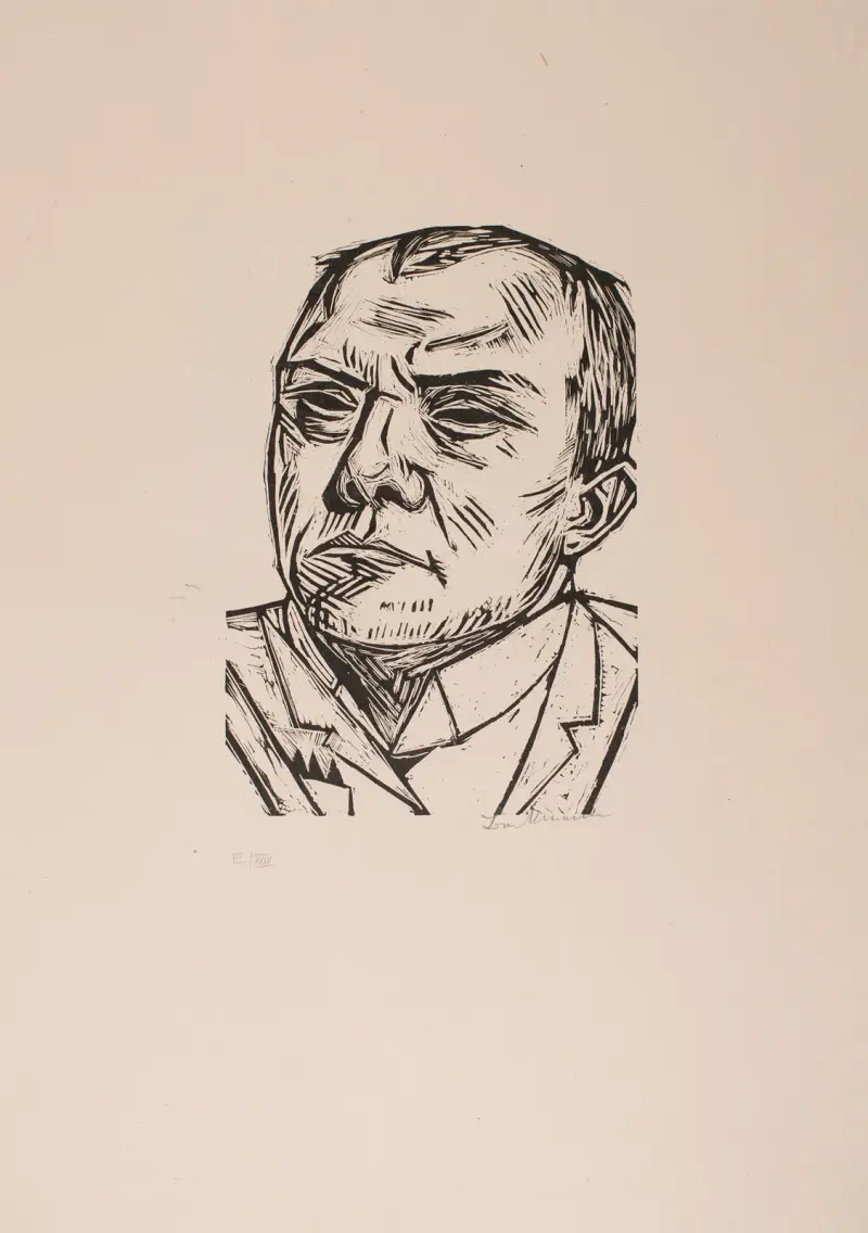 Selbstbildnis, 1922 – Nr. 1 von Max Beckmann