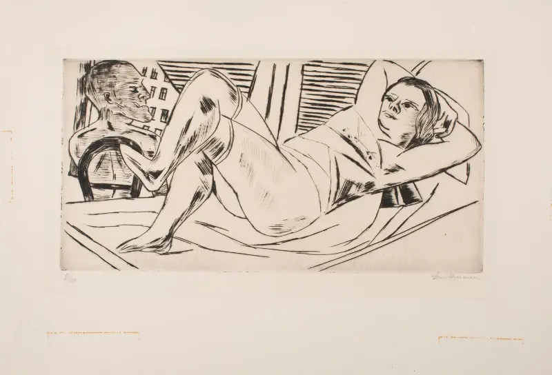 Siesta von Max Beckmann