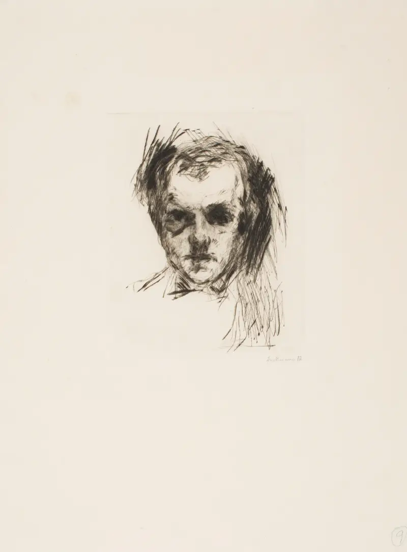 Mały autoportret, Max Beckmann