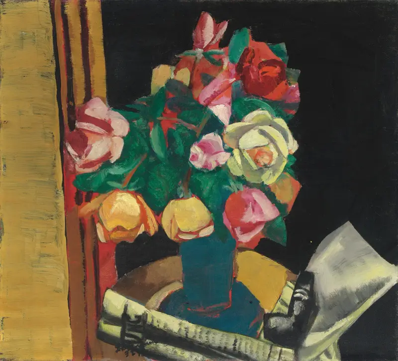 Květinové zátiší, Max Beckmann