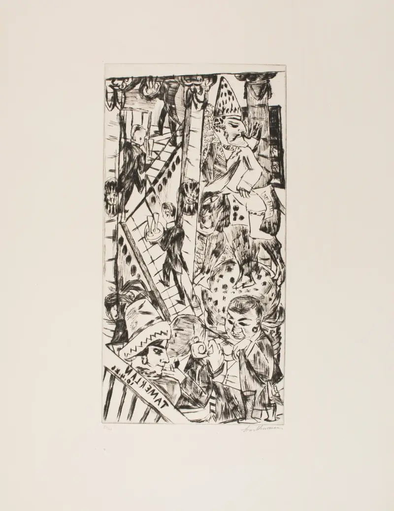 Tamerlán, Max Beckmann