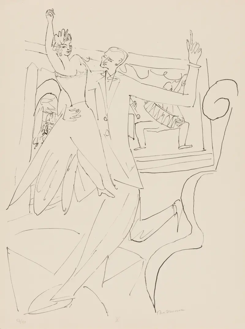 Tango von Max Beckmann