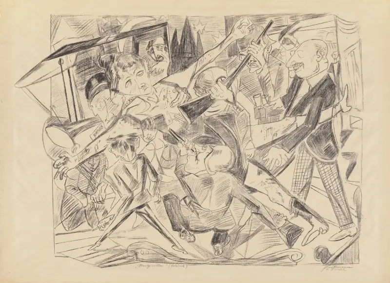 Die Marter von Max Beckmann