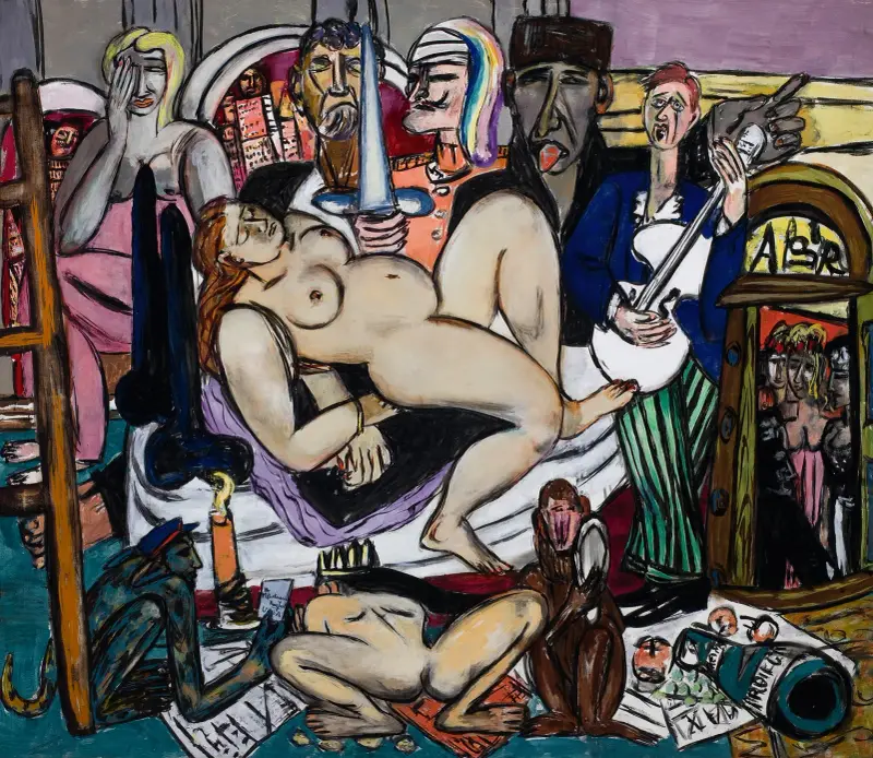 Město (Městská noc), Max Beckmann