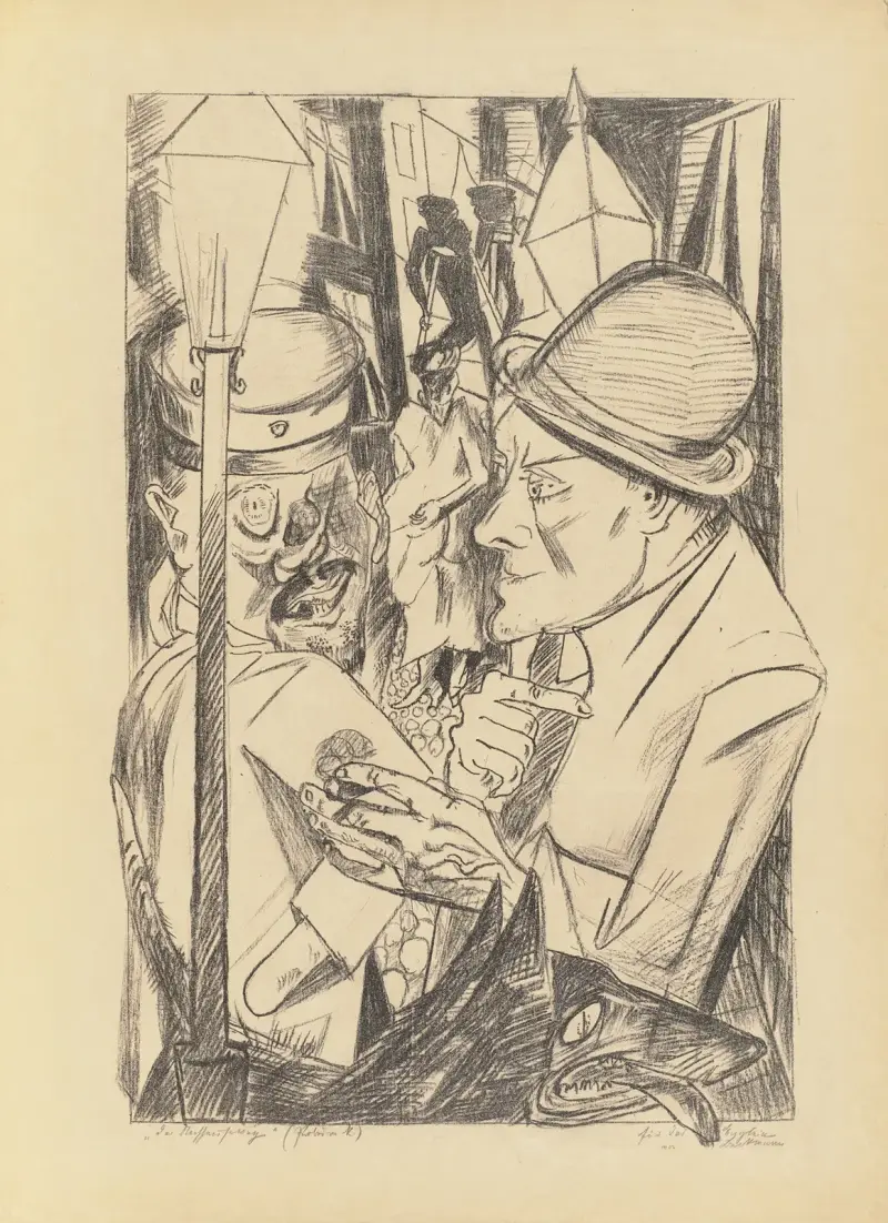 Cesta domů, Max Beckmann