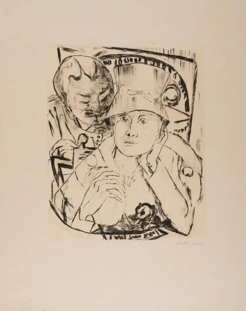 Divadelní lóže, Max Beckmann