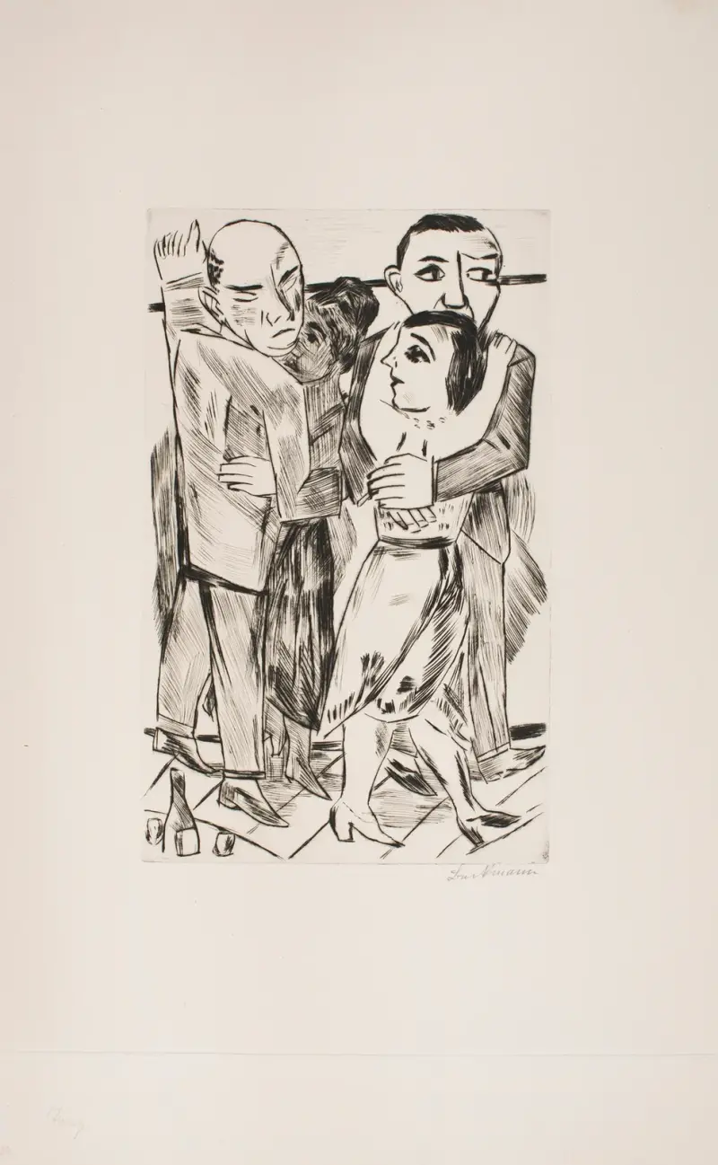 Dva tančící páry, Max Beckmann