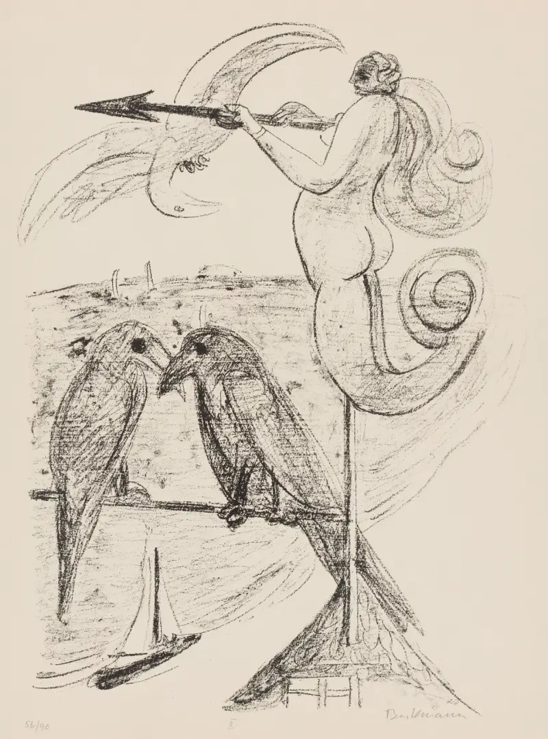 Wetterfahne von Max Beckmann