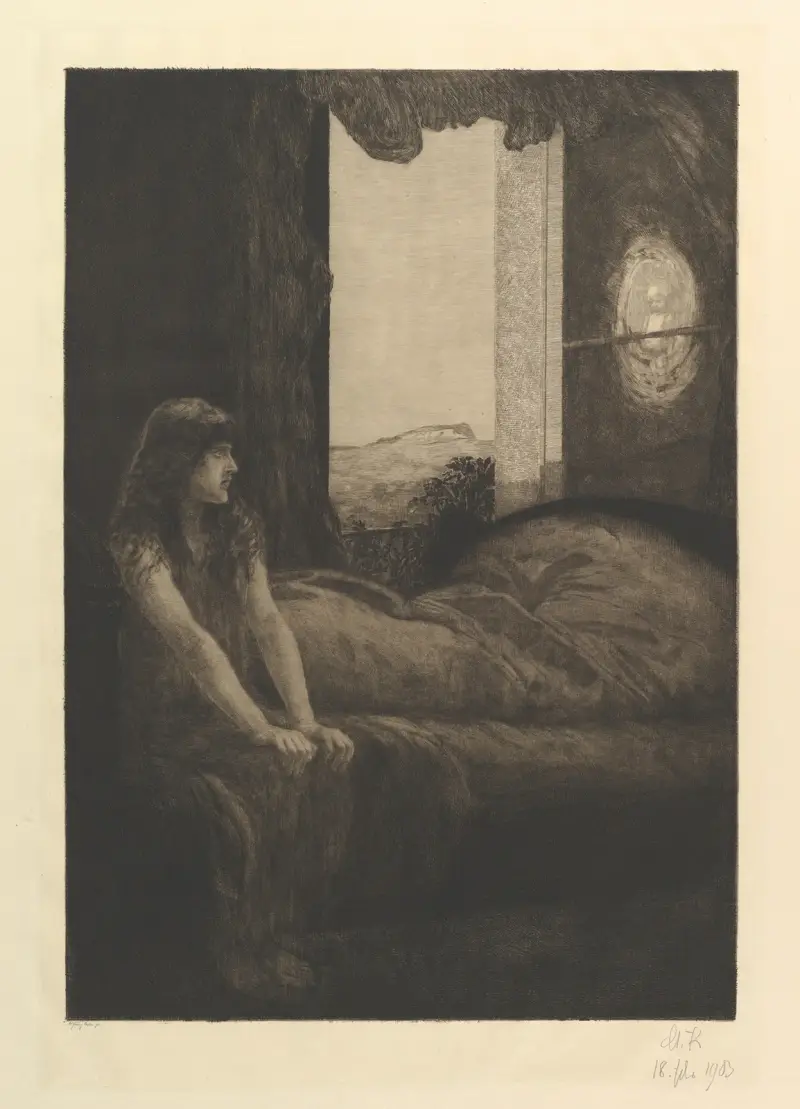 Przebudzenie, 1903, Max Klinger