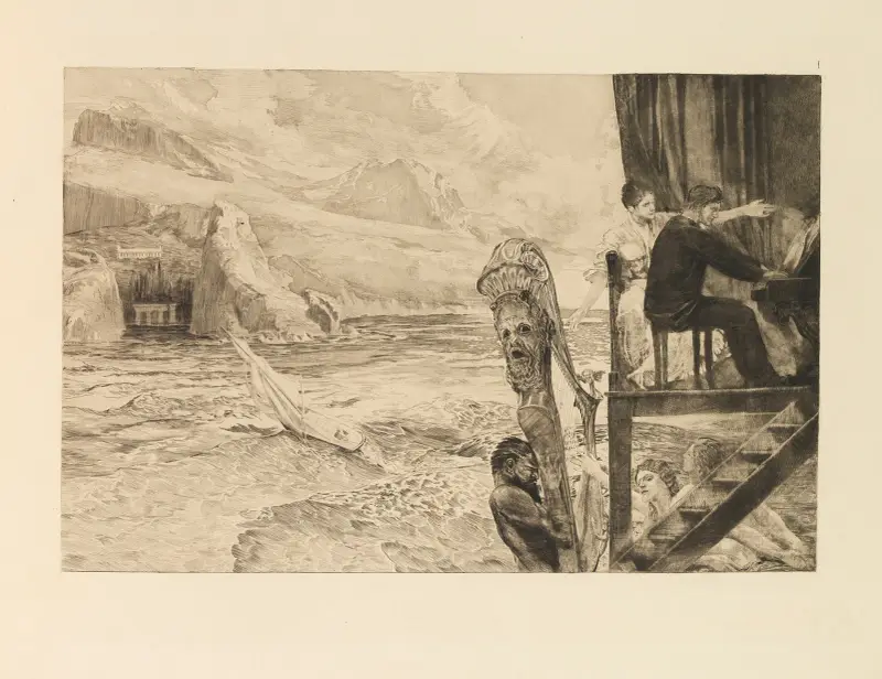 Brahmsfantasie von Max Klinger