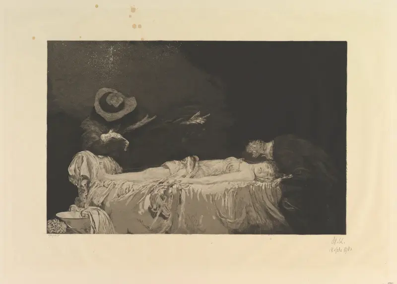 Smrt, 1903 – č. 2, Max Klinger