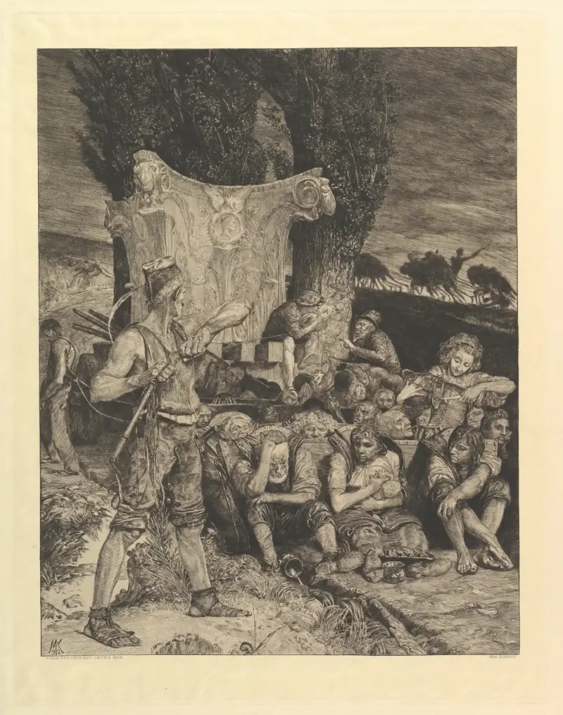 Elend, 1903 von Max Klinger