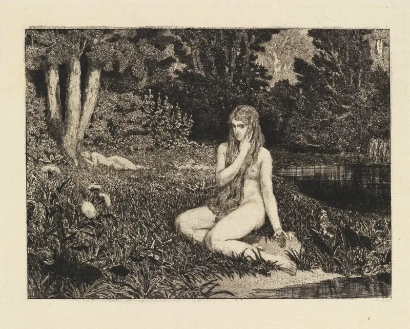Ewa (Ewa i przyszłość, Opus III, Blatt 1), Max Klinger