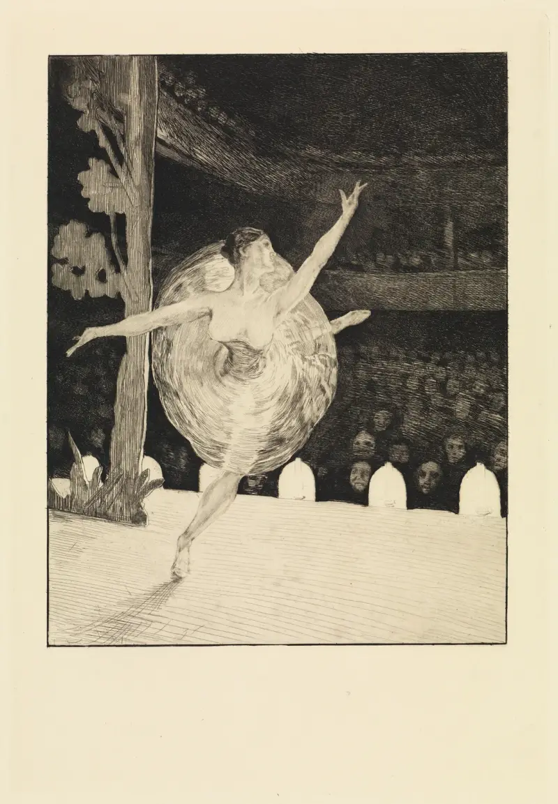 För alla (Ett liv, Opus VIII, blad 8) av Max Klinger