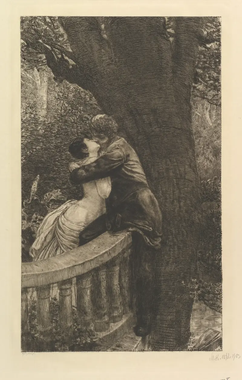 W parku, 1903, Max Klinger