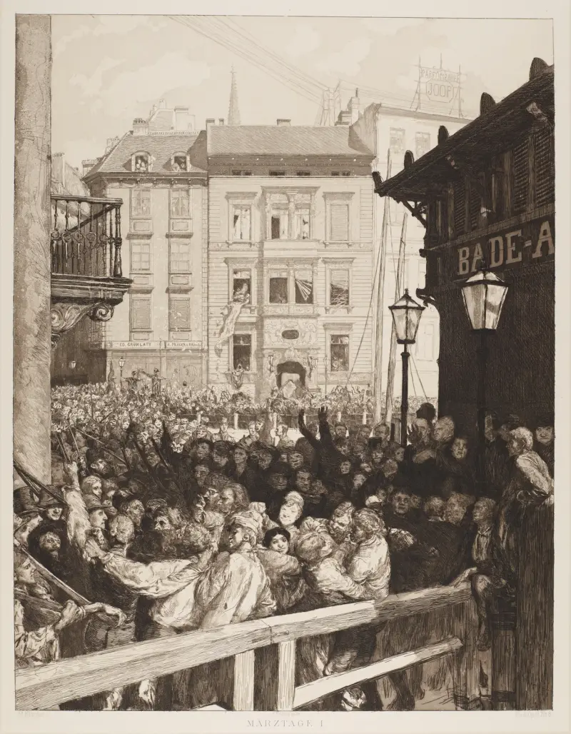 Marstäget I av Max Klinger