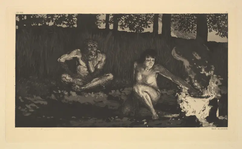 Vorwort I, 1884 – Nr. 2 von Max Klinger