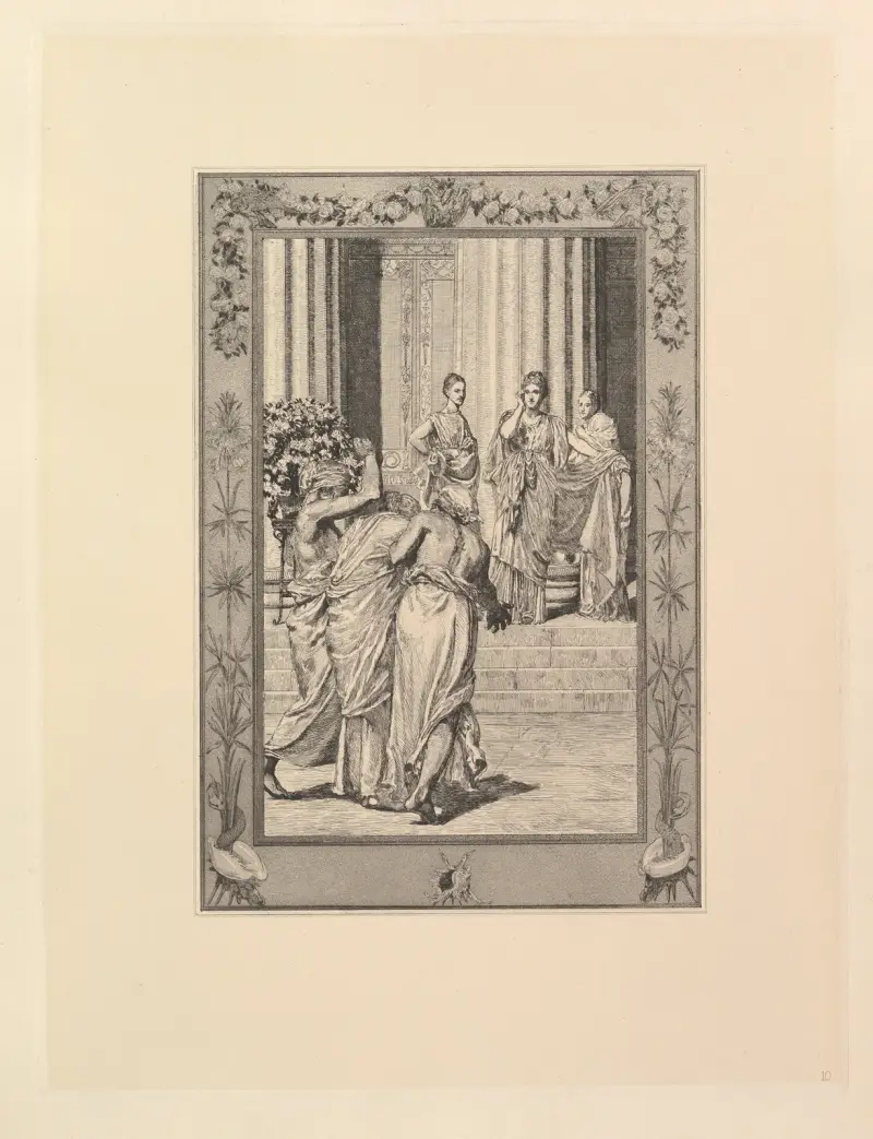 Psyche och Venus av Max Klinger