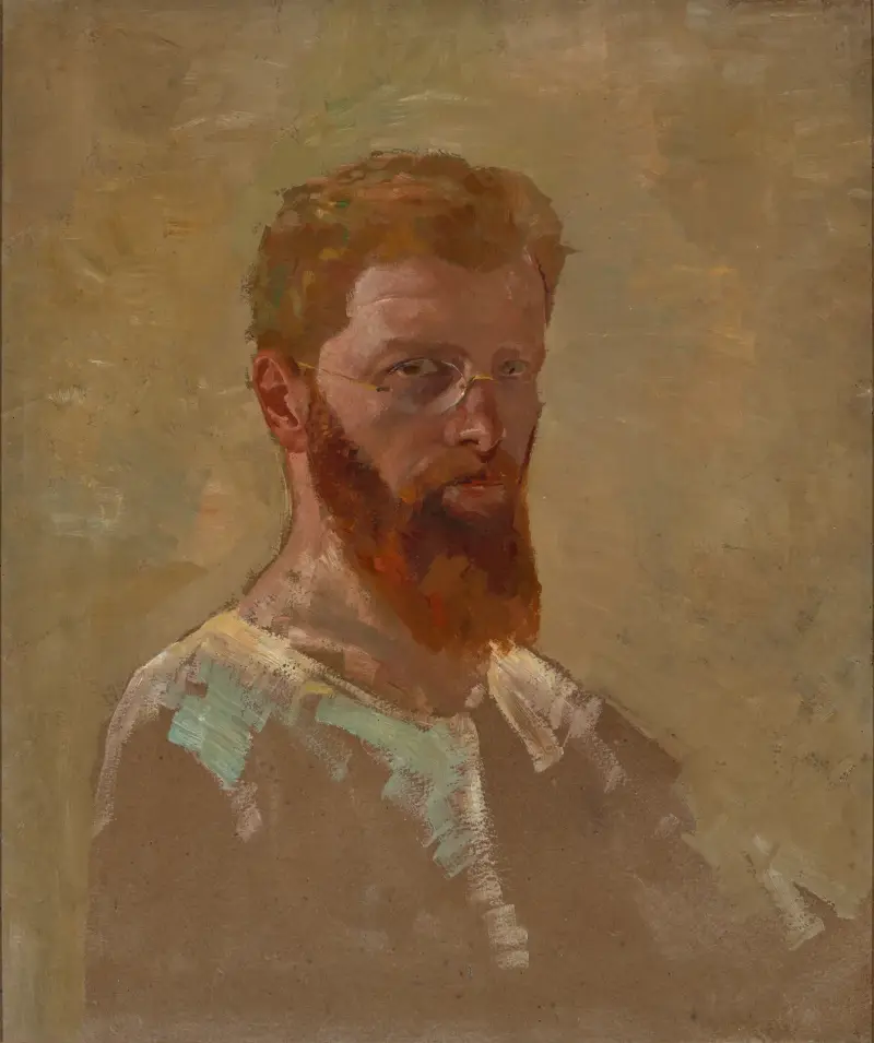 Selbstbildnis von Max Klinger