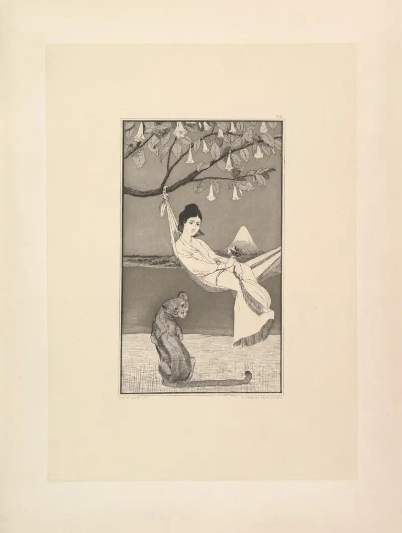 Siesta II (Dolce far Niente), Max Klinger