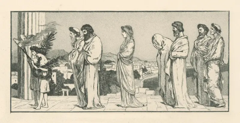 Psyches Hochzeitszug von Max Klinger