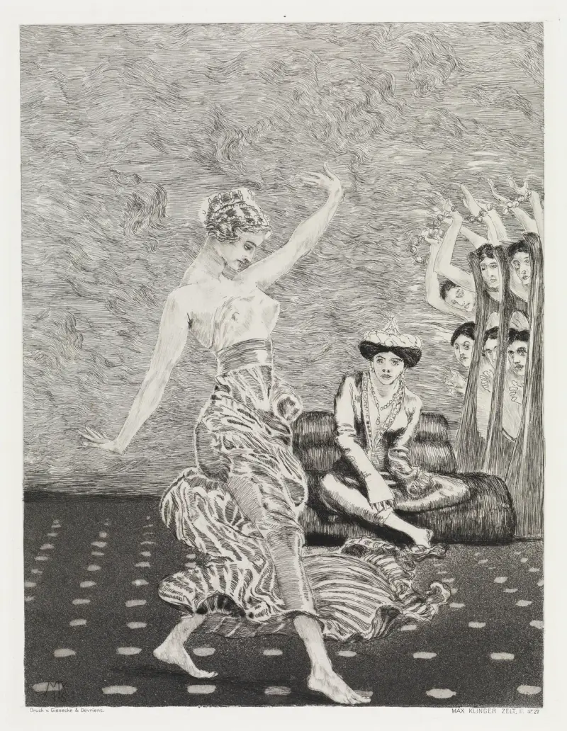 Tanec (Stan, Opus XIV, 2. část, č. 27), Max Klinger
