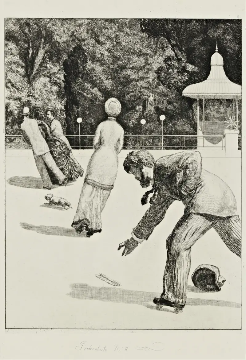 Akce, Max Klinger