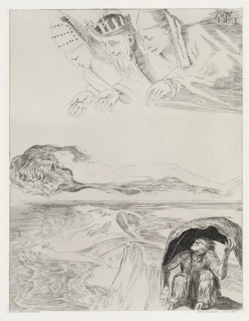 Vorspiel (Zelt, Opus XIV, 1. Teil, Nr. 1) von Max Klinger