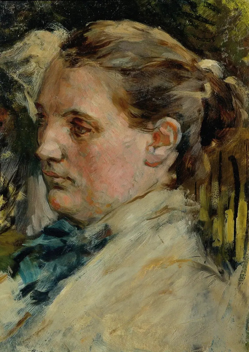 Ženská studie hlavy, Max Klinger
