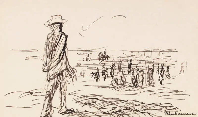 På stranden av Max Liebermann
