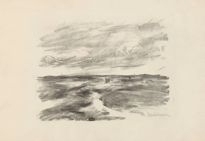Aus Nordwyk av Max Liebermann