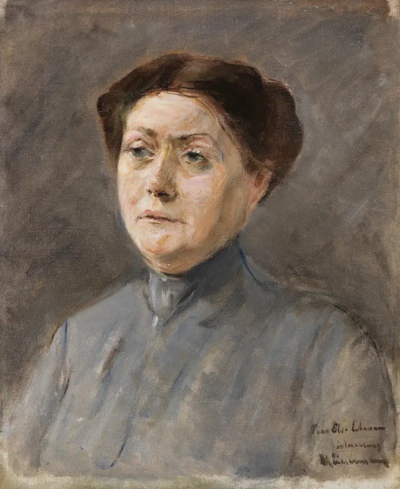 Portrét herečky Else Lehmann, Max Liebermann
