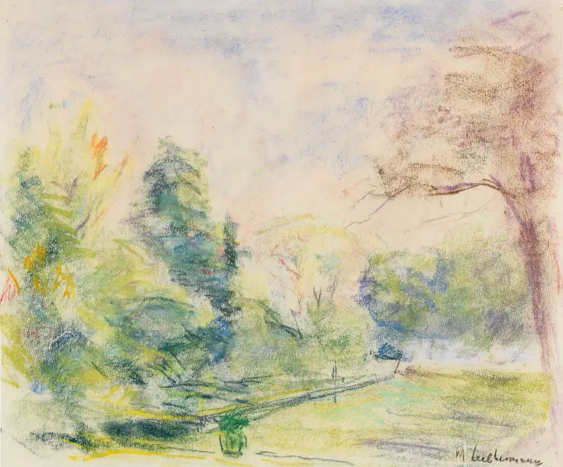 Widok mojego ogrodu, Max Liebermann