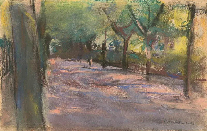 Colomierstraße i Wannsee av Max Liebermann