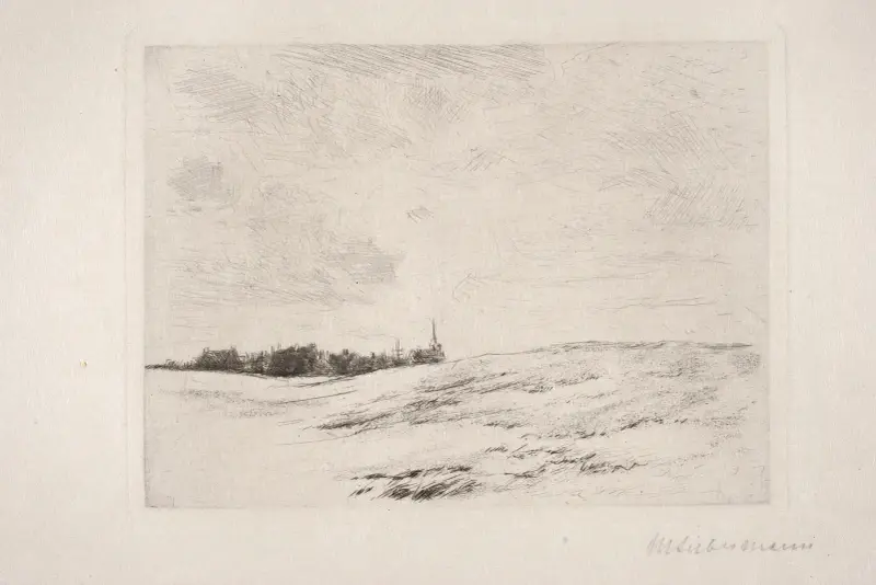 Rybářská vesnice, Max Liebermann