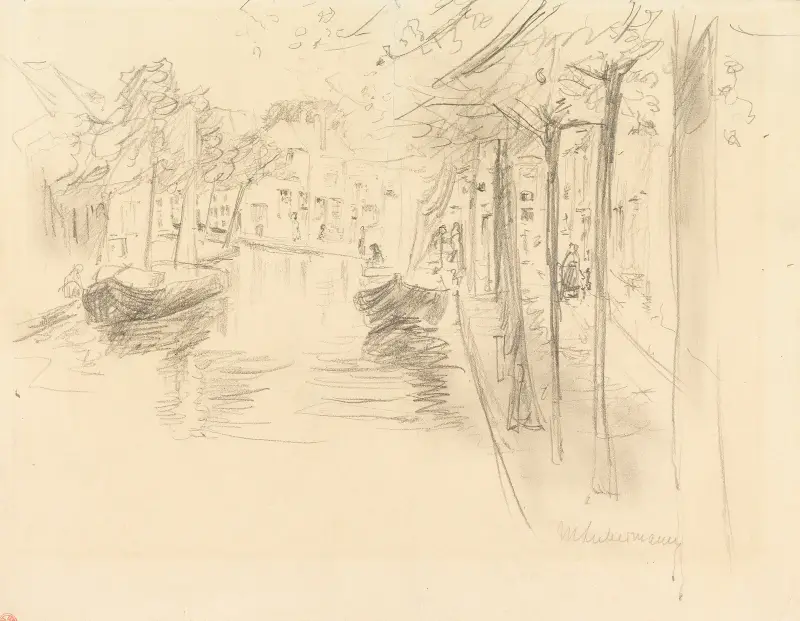Haarlem av Max Liebermann