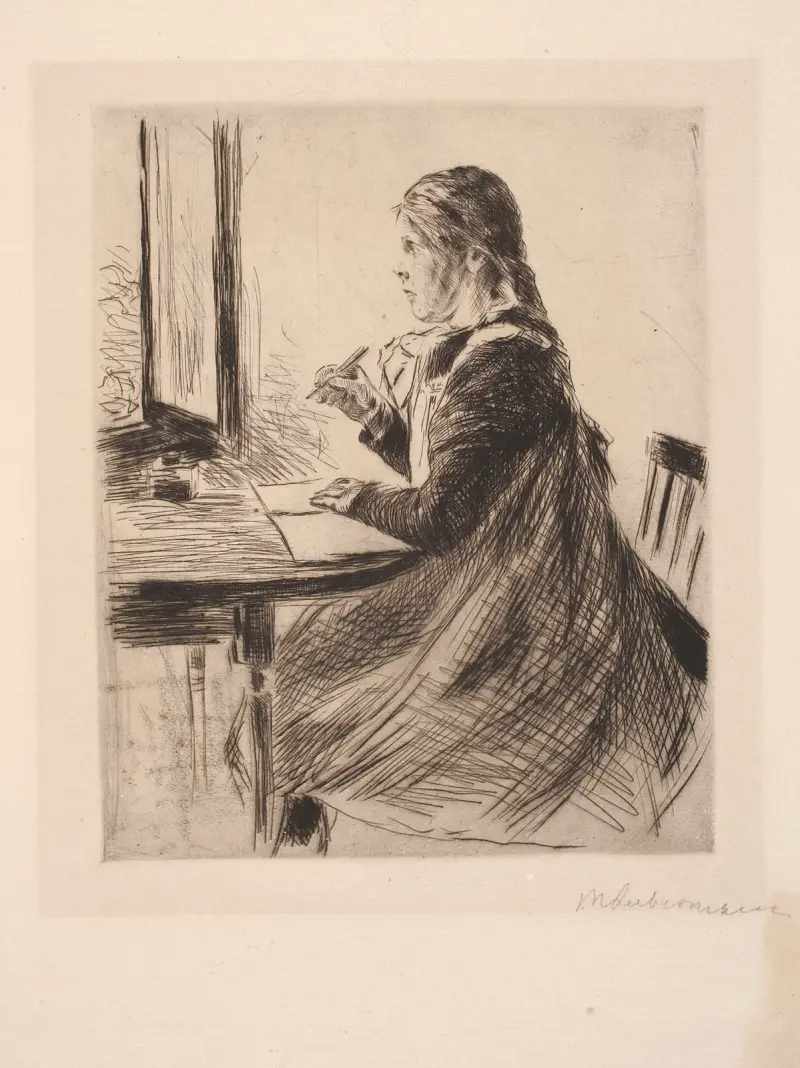 Kinderbildnis, Bildnis der Tochter des Geheimrats Bode, Marie von Max Liebermann
