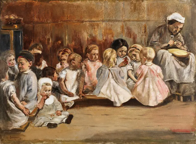 Dětská školka, Max Liebermann