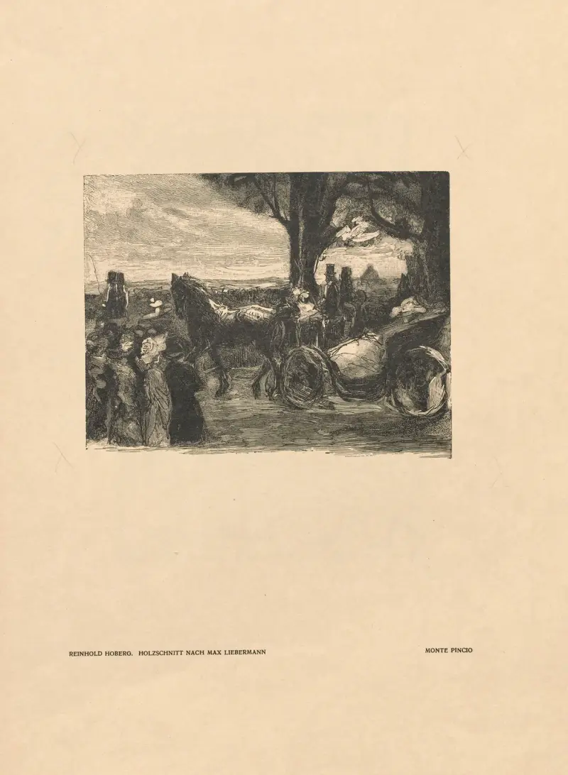 Monte Pincio av Max Liebermann