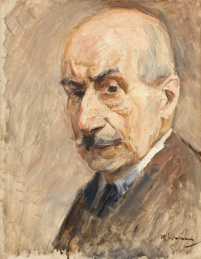 Selbstbildnis von Max Liebermann