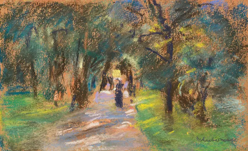 Sommarallé av Max Liebermann